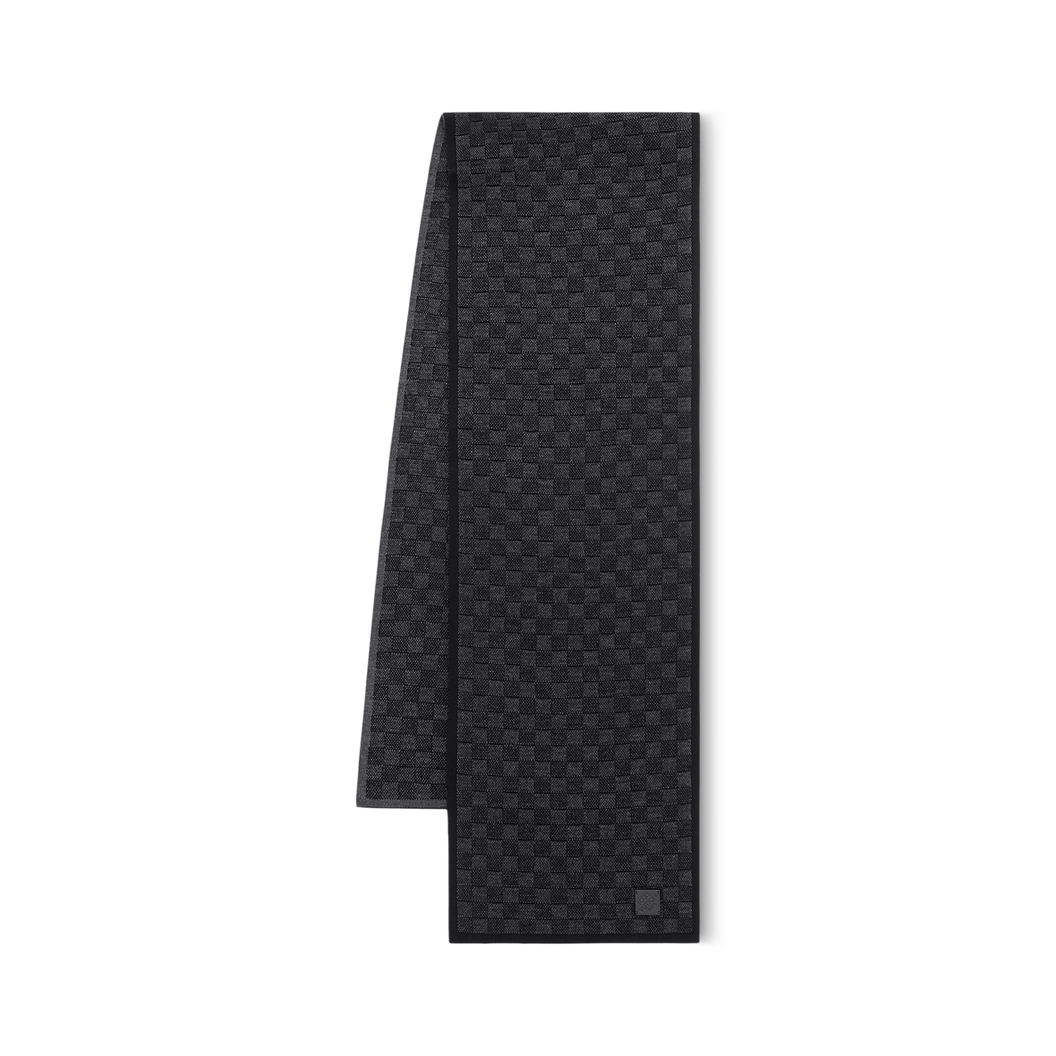 Bonnet et Écharpe Néo Petit Damier Black