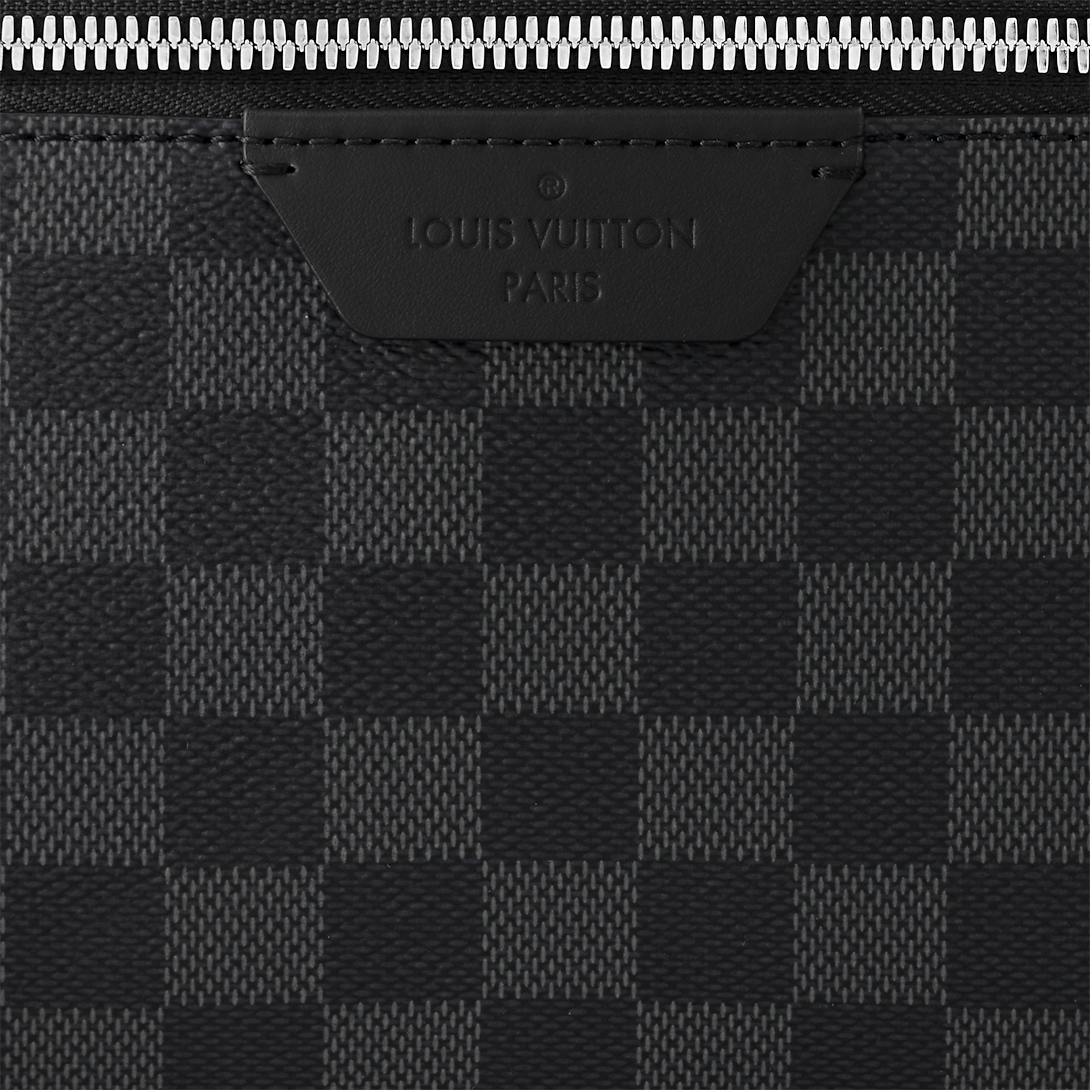 Sac à dos Discovery PM Toile Damier Graphite Black
