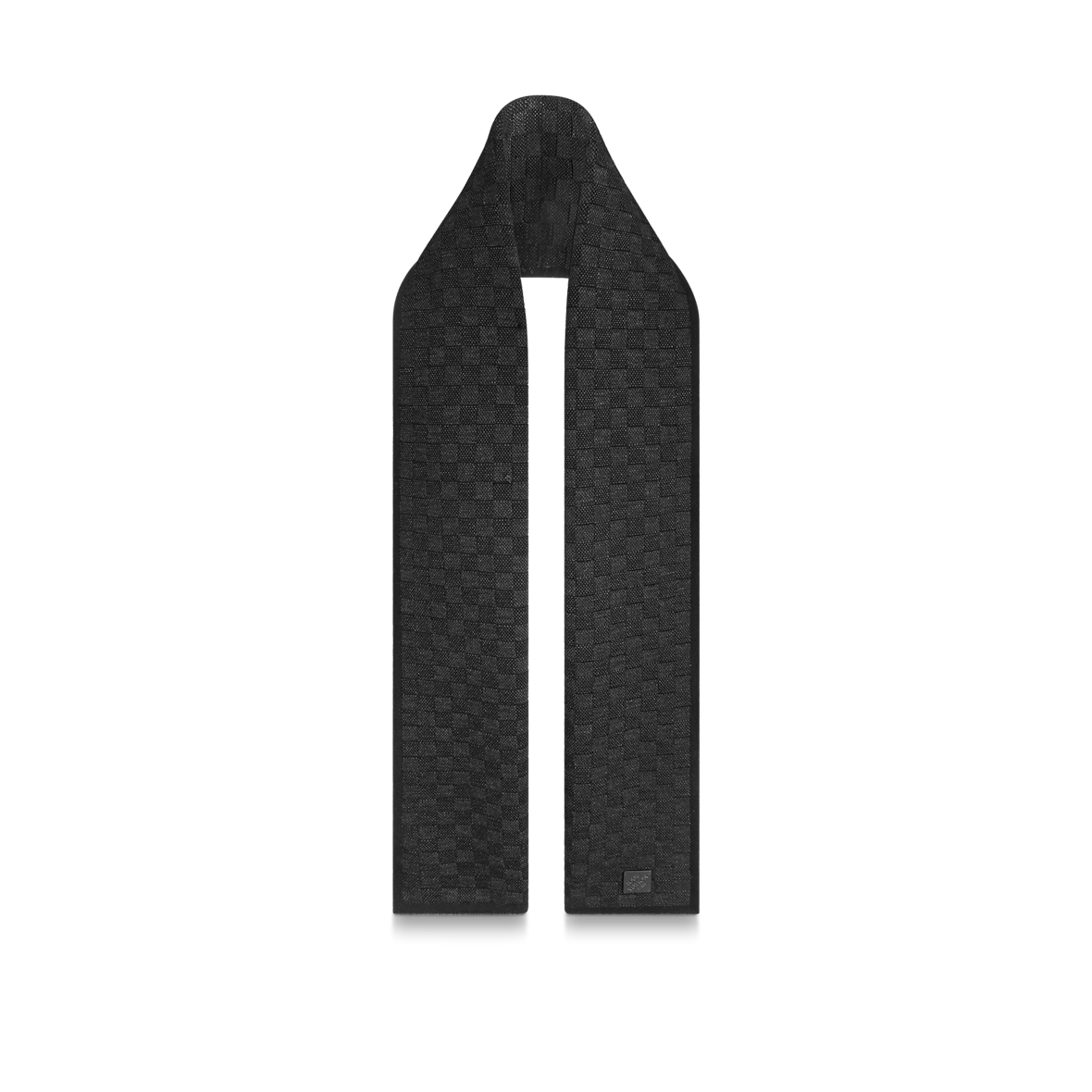 Bonnet et Écharpe Néo Petit Damier Black