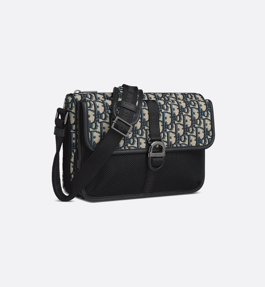 Sac bandoulière Dior 8 Black et Beige