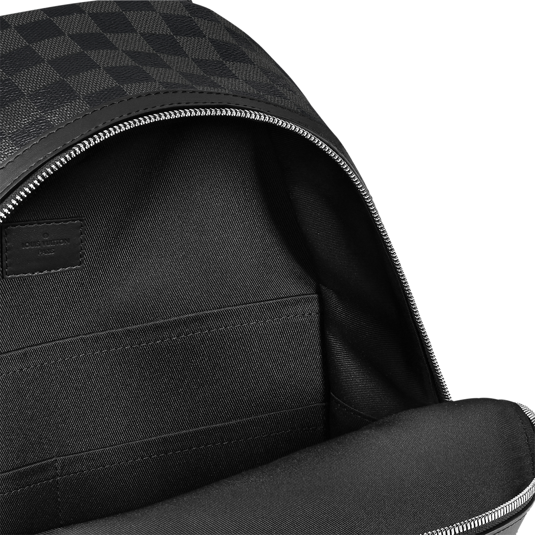 Sac à dos Discovery PM Toile Damier Graphite Black