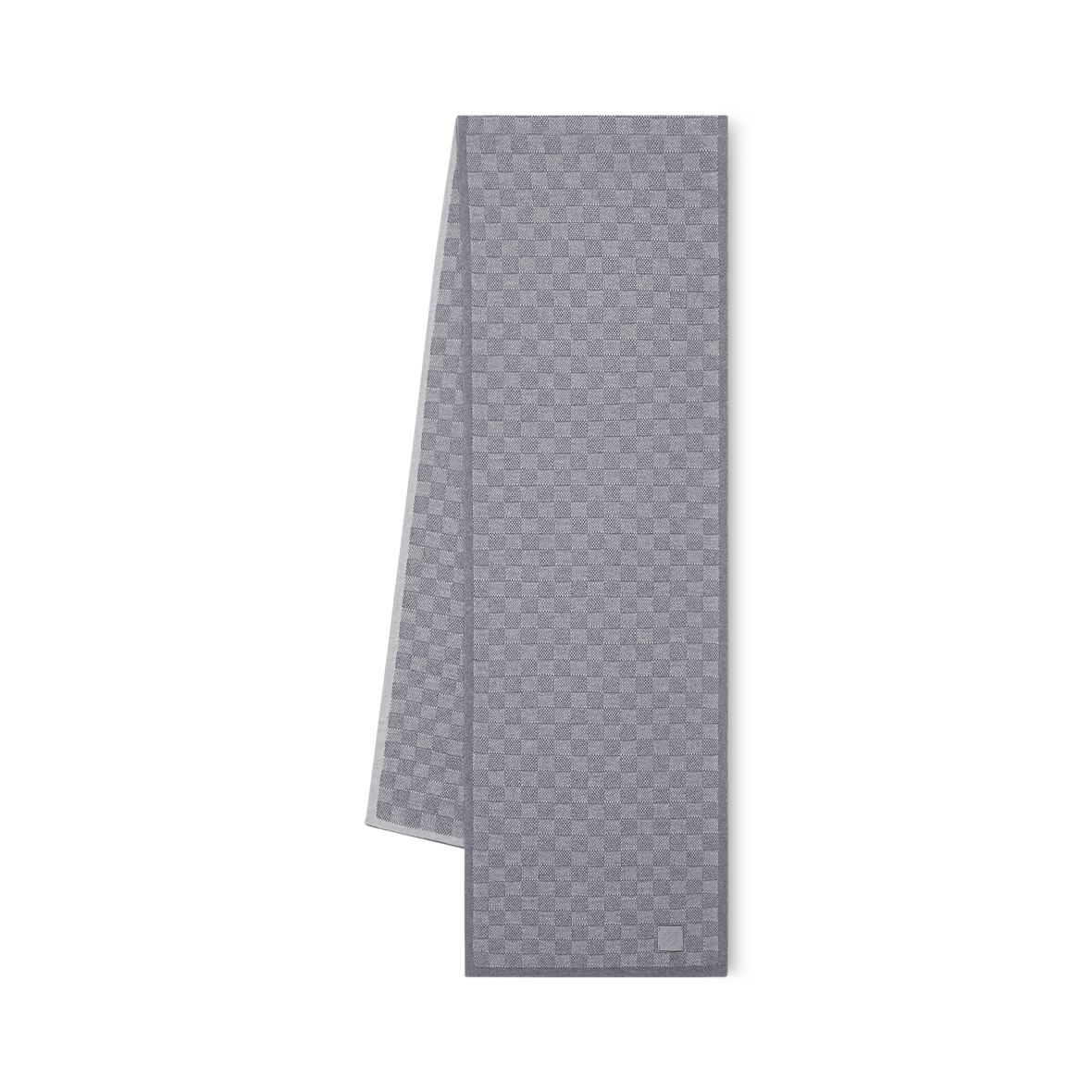 Bonnet et Écharpe Néo Petit Damier Grey