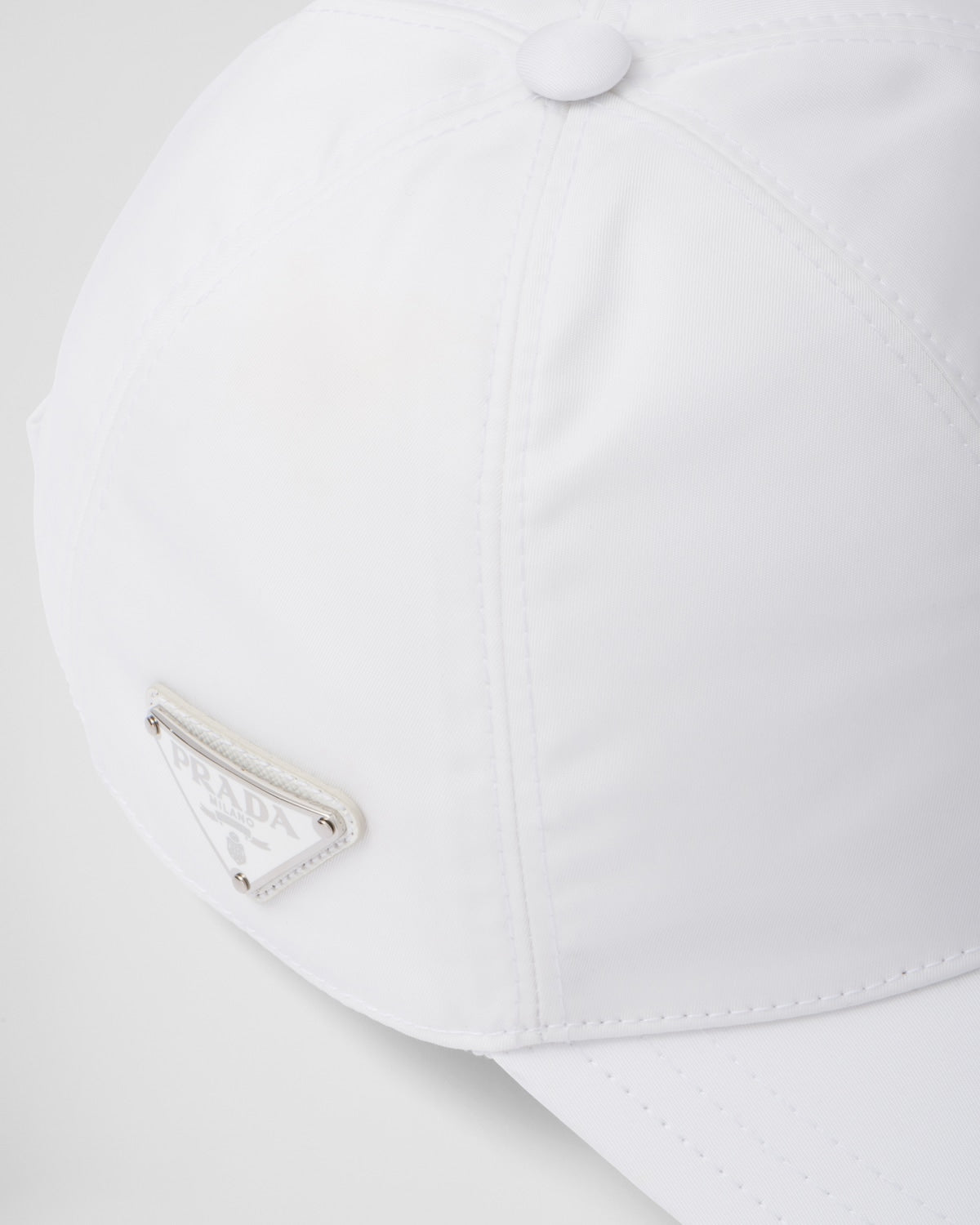 Casquette de baseball en Re-Nylon White