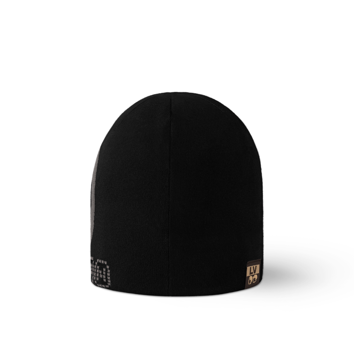 Bonnet et Écharpe LV Fit Monogram Black