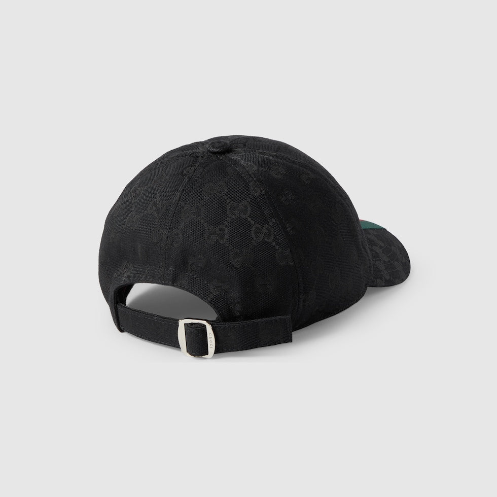 CASQUETTE DE BASE-BALL EN TOILE GG D'ORIGINE Black