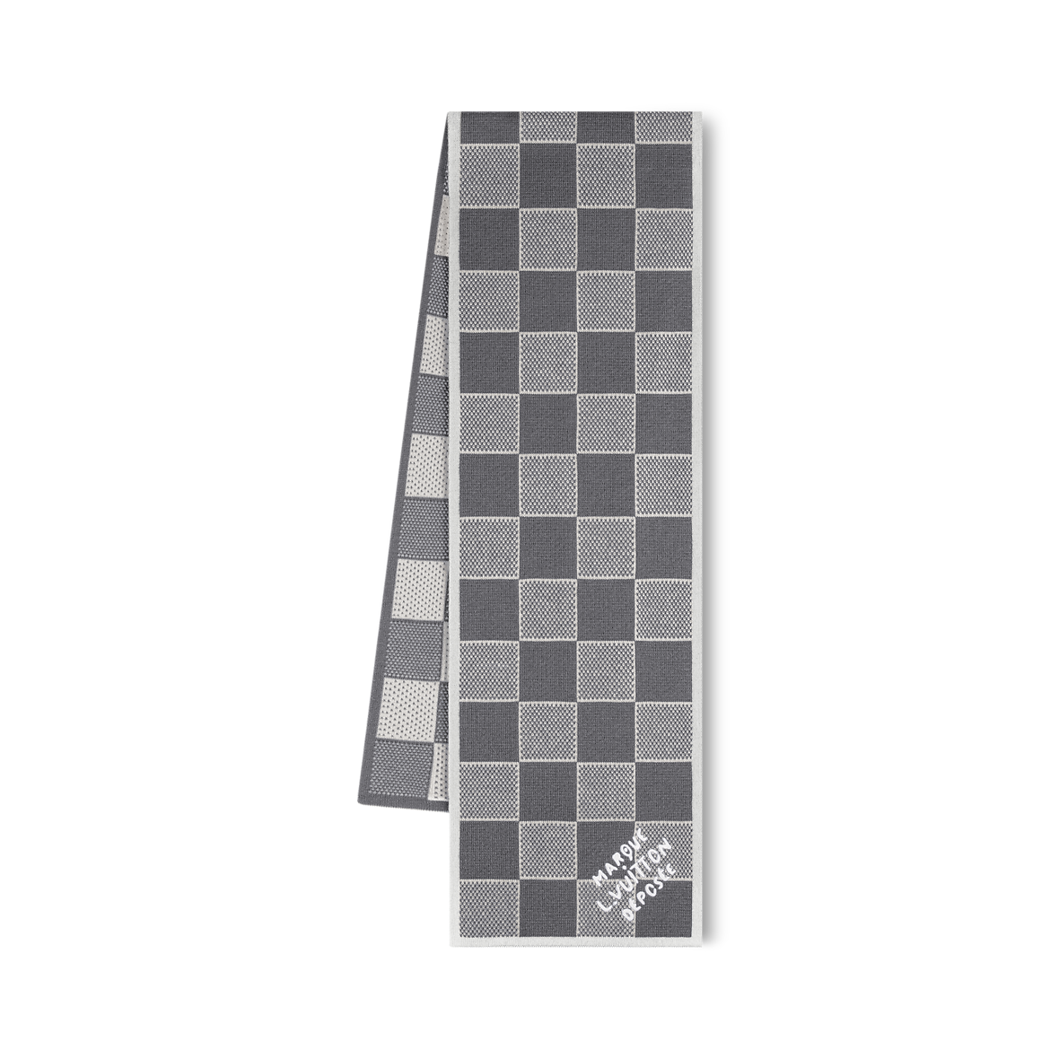Bonnet et Écharpe Damier Heritage Grey