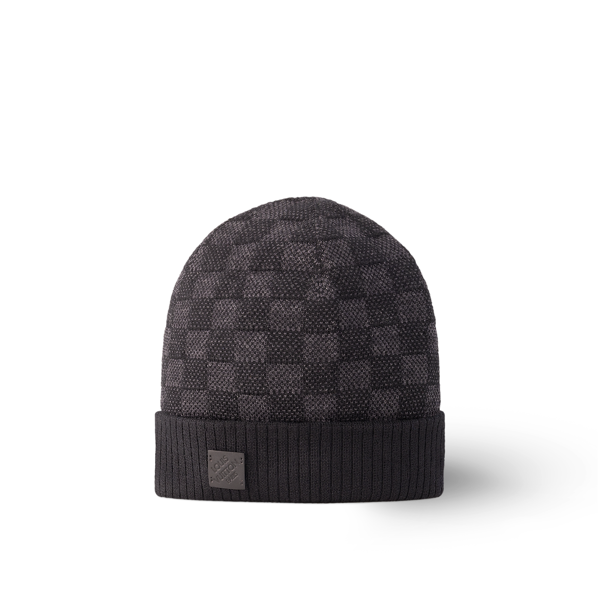 Bonnet et Écharpe Néo Petit Damier Black