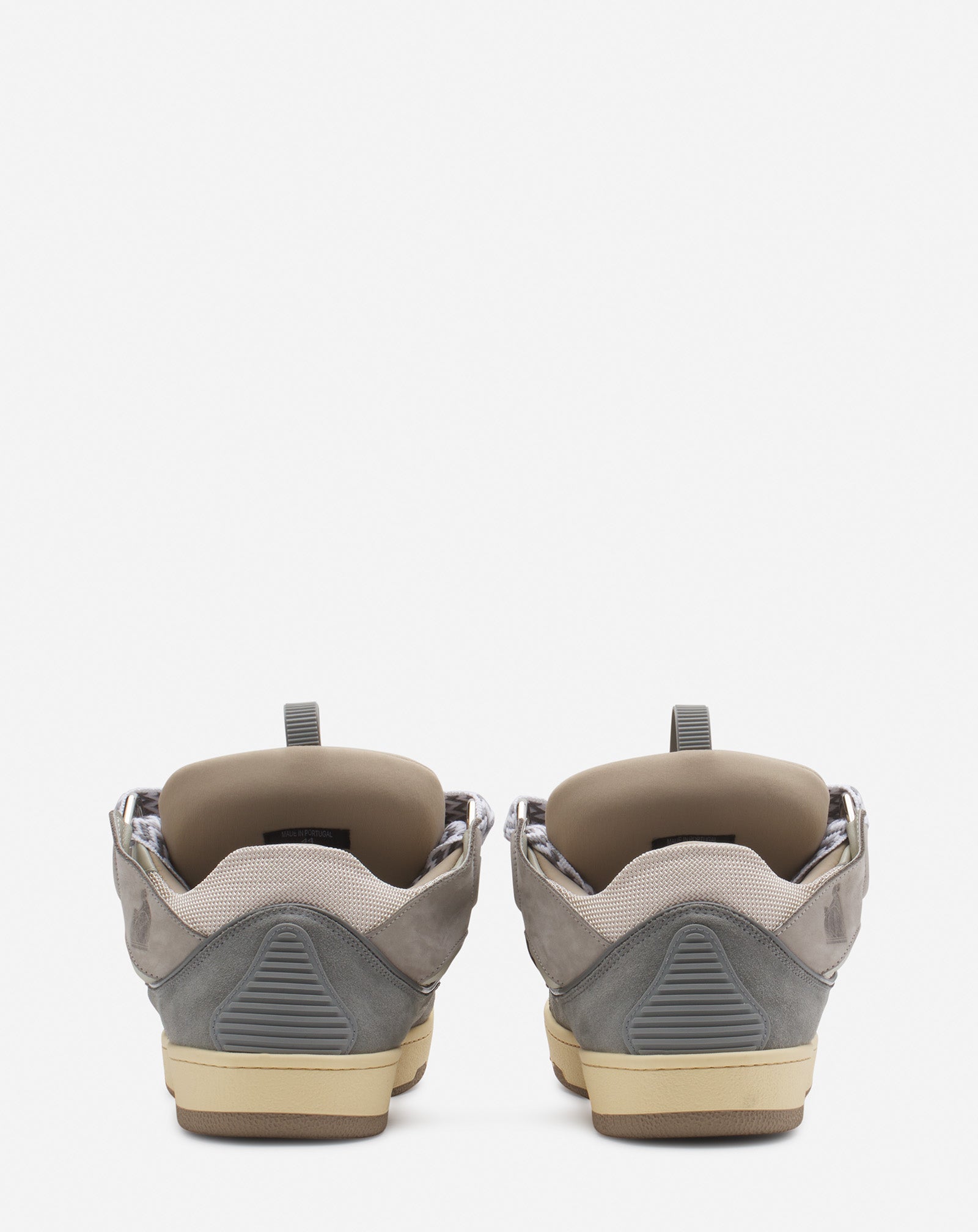 LANVIN LEATHER CURB Grey