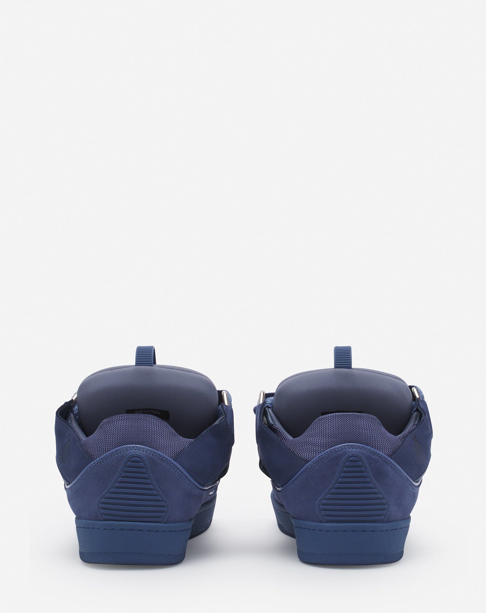 LANVIN LEATHER CURB Blue MARINE