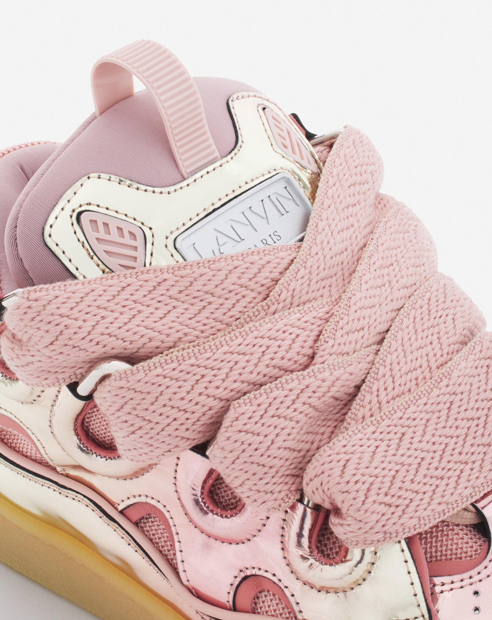 LANVIN METALLIC DUSTY Pink