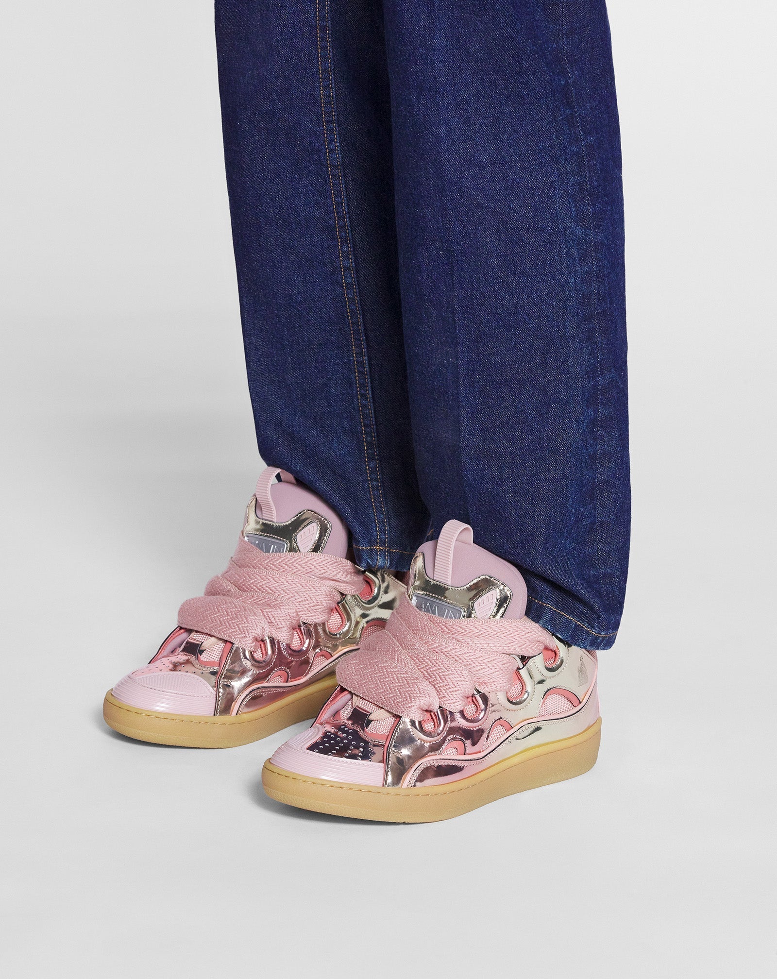 LANVIN METALLIC DUSTY Pink