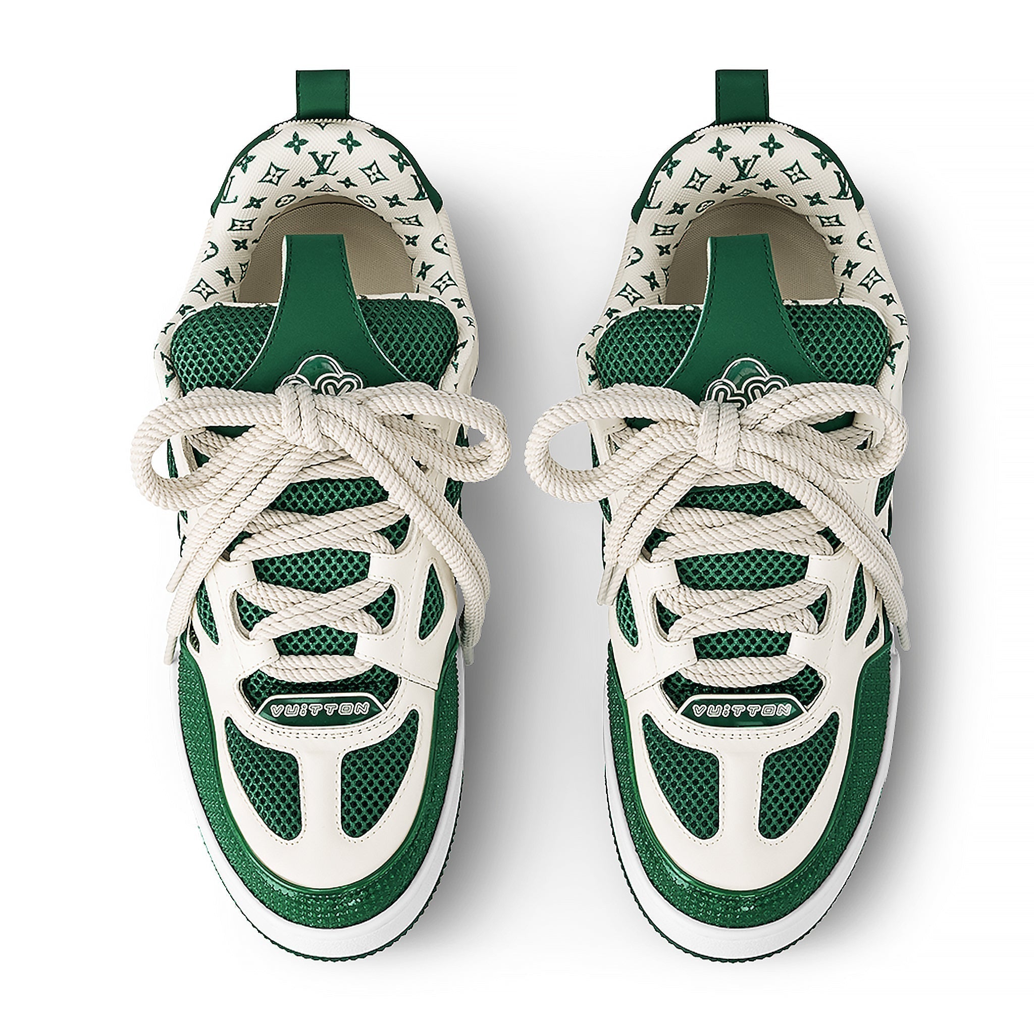 Louis Vuitton Skate Monogram Green